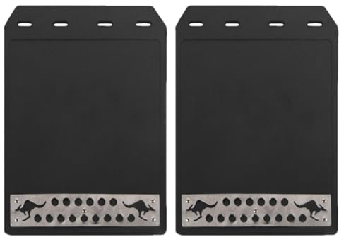 Fukamou Auto-Schmutzfänger-Set, 2 Stück, 2 Stück Schmutzfänger Für Pickup,Hitzebeständige- Auto-Spritzschutz-LKW-Kotflügel - Verschleißfestes Zubehör-Set, Fahrzeugschutz Für Pkw-Pickups