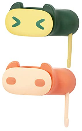 Mikinona 2stücke Selbstklebende Besenhalter Für Wandmontage Praktische Mop-Halterung Aus Hochwertigem Kunststoff Für Badezimmer Küche Garage Organizer Für Kleinigkeiten