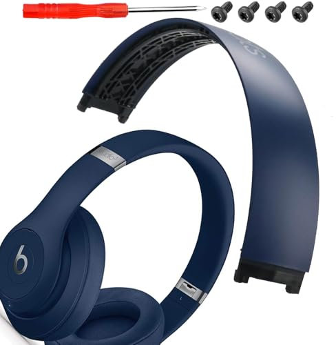 Studio 3 Replacement Headband Parts Accessories Studio3 Headband Top Arch Band Repair Kit Compatible with Beats Studio3 Headphones. (Blue)