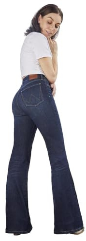 Wrangler Women's Bespoke Madilyn High Rise Flare Jeans Denim 33x32