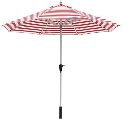 Ombrelloni da Giardino, ombrellone da Patio da 6,5 Piedi, Grande ombrellone da Esterno, da Esterno, con 8 robuste Stecche per Giardino, Cortile, pisci