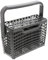KGA SUPPLIES Slimline Dishwasher Cutlery Basket Compatible with ZANUSSI