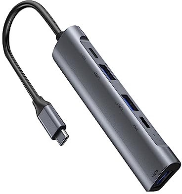 jojofuny Concentrador De USB y Estación De Acoplamiento USB Compatible Varios Dispositivos