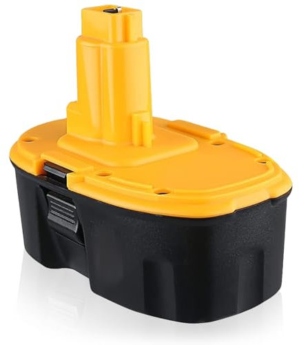 1Pack 18V 6000mAh Ni-MH DC9096 Replacement Battery for Dewalt Battery DE9098 DE9503 DE9039 DE9095 DE9096 DW9096 DW9095 DW9098 DC725 (-1)