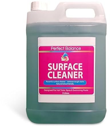 HTS 5L Perfect Balance Hot Tub Surface Cleaner - Hot Tub Chemical Cleaner