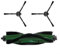 Kit de repuesto para aspiradora Cecotec para Ultimate Home para X-Treme para Conga 7490 8490 para Genesis, piezas de accesorios de aspiradora incluye 1 cepillo principal y 2 cepillos laterales