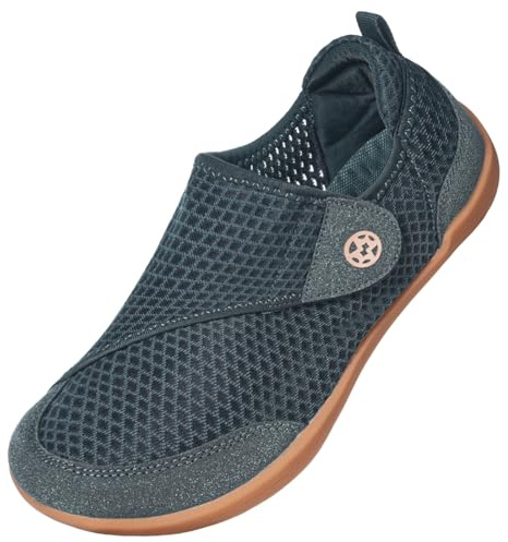 Pantofole Diabetici Donna Uomo Larghe Leggero comodità Traspiranti Regolabili Scarpe Piedi gonfi Ortopediche Anziani Scarpe da Riabilitazione Passeggio Estate