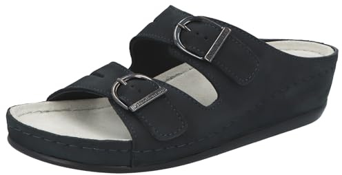 Berkemann Damen Berkina Pantolette Rindsleder medium Fußbett: Nicht herausnehmbar