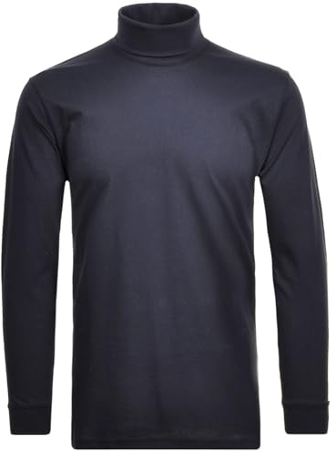 RAGMAN Herren Basic Rollkragenshirt Langarm