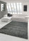 Shaggy Hochflor Langflor Teppich Wohnzimmer Gemustert in Uni Design Grau - Größe 200 x 290 cm