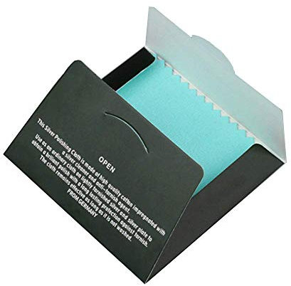 ANNIUP Lot de 30 Chiffons de Nettoyage pour Bijoux en Argent Sterling, Or, Platine, Anti-ternissement, pour Garder Les argenteries Propres et Brillantes 8 x 8 cm Couleur aléatoire