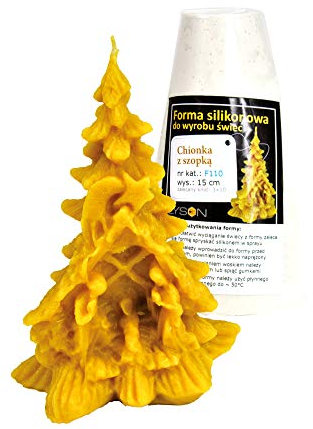 LYSON Kerzengießform Silikonform Weihnachtsbaum mit der Weihnachtskrippe Aromatherapie Kerzen 3D Silikonkerzenform Gießform Kerzenherstellung Bienenwachskerzen Geschenkidee wiederverwendbar