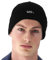 UNDERCONTROL Winter Fisherman Trawler Rib Beanie Free Herren Damen Unisex Stilvolle atmungsaktive einfarbige Totenkopfmütze Dehnbare Uhr Rolled Cuff Cap (Rib Loose Black)