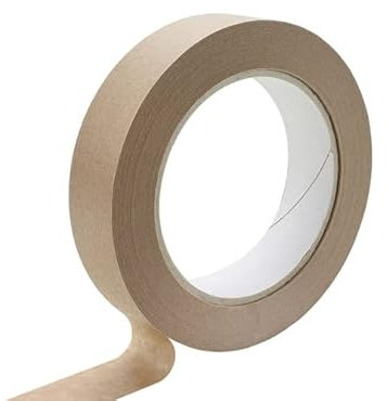 LagunaProject 25mm x 50m 60gsm Brown Self Adhesive Backing Tape Picture Framing Canvas Craft Framers