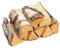 JSM® Birkenholz - Brennholz Kaminholz Feuerholz Grillholz Smokerholz Birke – Birch Wood Logs – 13KG oder 26KG – Scheitlänge ca. 25 cm (26 KG)