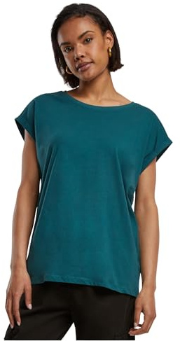 Urban Classics Ladies Extended Shoulder Tee Frauen T-Shirt lila