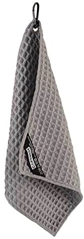 HEIBTENY Microfibre Cleaning Towel with Hook, Machine Washable High Fiber Soft Absorbent Cloth for Cleaning Espresso Coffee Machine Steam Wand and Coffee Bar Counter