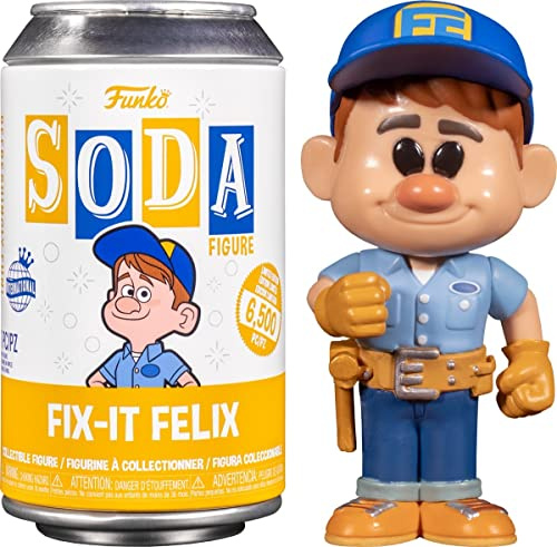 Funko Wreck-It Ralph - Fix It Felix Soda Vinyl Figure, 4.25-inch Height