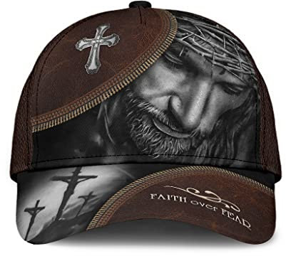 456 Baseballkappe Gott Jesus Leder Sportkappe Für Herren Cool Trucker Baseballmütze Verstellbar Erwachsenen Sport Mütze Sommer