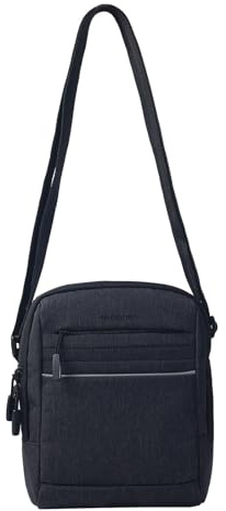 Hedgren LINEO CONTOUR Vertikale Umhängetasche 25 cm – Wasserabweisende Crossbody-Tasche mit RFID-Schutz, Schlüsselhaken & verstellbarem Gurt