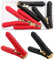 VooGenzek 4 Pezzi 100A Cip a Coccodrillo, Pinze per Cavi Batteria, Morsetti a Coccodrillo in Rame, Morsetti a Coccodrillo Isolati, per Cavi Batteria Auto (90 mm, Rosso + Nero)