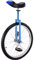 Gvqng 24 Rad Einrad, Einräder für Erwachsene, Rutschfestes, gerändeltes Sitzrohr, Auslaufsicheres Reifenrad Radfahren, Auslaufschutz Stummes Lager, für Outdoor-Sport Fitness-Übung,Blau,24in