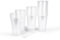 Inoverse 1000 Stück Plastikbecher Trinkbecher, 0,3 L Transparent Ausschankbecher, Partybecher Kunststoff, Plastik Becher, Partygeschirr, Bierbecher, Wasserbecher