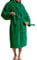 Christy Super Soft Cosy Bath Robe | Luxury Dressing Gown | Quick Dry, Snag Free | Lightweight 320GSM Womens Bathrobe | Soft Cotton Velour Inner Lining | Size Large-X-Large (UK 16-22) | Forest Green