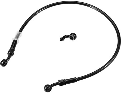 Hihaha Durite De Frein Pour Moto, Tuyau Hydraulique De Frein Avec Raccord En Banjo/Intérieur Pour Moto Tout-Terrain/Longueur Durable De 60 Cm / 1 Ensemble