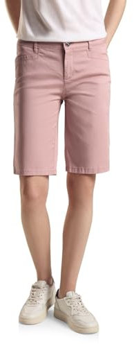 STREET ONE Damen A377225 Bermuda Shorts, Dessert Rose, 34 EU