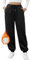 Niwicee Pantaloni Donna Invernali Felpati Pantaloni da Jogging con 2 Tasche Termici Pantalone Casual Pantaloni Tuta Caldi per l'inverno Jogging in Pile Sportivi da Jogger con Coulisse (Nero, XL)