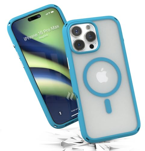 Catalyst Influence Case for iPhone 16 Pro Max, Military Grade Drop Protection Slim Case for iPhone 16 Pro Max with Wrist Lanyard, Compatible with Magsafe, Crystal Clear Back Protective Case Cover