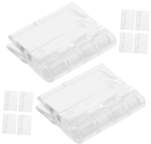 iplusmile 10stücke Hier Ist Ein Attraktiver Titel Für Ihr Produkt Unter Berücksichtigung Aller Angegebenen Anforderungen Transparente Acrylscharniere Leichte Und Langlebige Scharniere