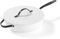 Be Living Essential Wokpfanne mit Deckel Ø 30 cm, Non Stick Keramik Antihaft, Induktion, Geeignet für alle Herdarten, Ohne ptfe und pfoa, Weiß