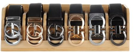 Vitrine für Gürtel, Gürtelaufbewahrungsbox - Schrankgürtel-Aufbewahrungsbox - Einfacher und eleganter Gürtel-Organizer für Schrank, Wand, Schublade, Schreibtisch