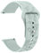 ZGCE Floral Gravierte Armband 20mm 22mm Uhrenarmbänder, Wasserdichtes Silikon Armbänder, Mit Schnellverschluss Verstellbares Ersatzarmband für Herren Damen (20mm, Hellgrün)
