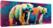 5D Diamond Painting Groß XXL Diamant Painting Bilder Eisbär Diamond Art Erwachsene Full Drill DIY Diamant Kunst Malerei Stickerei Set Kreuzstich Bilder Home Wand Dekor Geschenk 60x150cm G-41