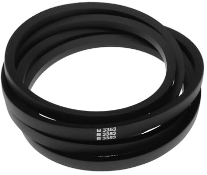 YINETTECH Keilriemen für Rasenmäher-Antrieb, Ersatzteil 754-04107 954-04107, kompatibel mit Cub Cadet CC1224 GT1224 KHP GT1223 GT1225, 127,7 cm, 1 Stück