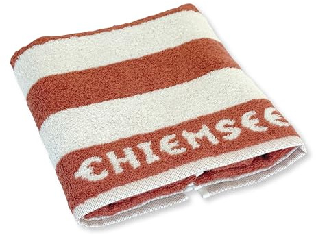 Chiemsee Jacquard-Duschtuch, Farbe Rost, Größe 70x140 cm