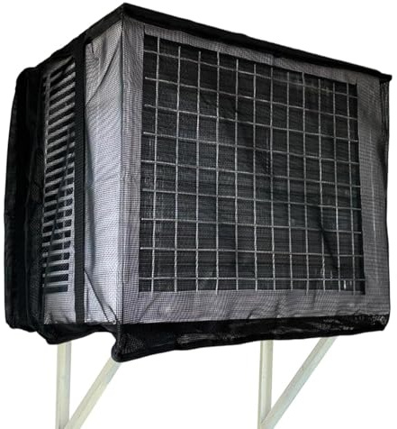 Klimagerät Fensterabdeckung Außen-Mesh-Klimaanlagenschutz | Abdeckhaube für Fensterklimagerät für Wohnung Wohnheim Restaurant Balkon Gewerbebereich Wohnzimmer Schlafzimmer