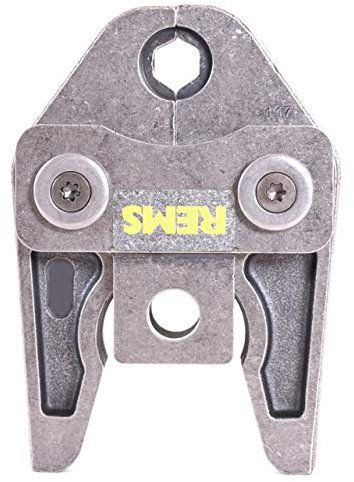 REMS Mâchoire de sertissage V ou M pour batterie et Power Press pour presser des raccords (Viega, cuivre, acier inoxydable, acier C), taille : 15, version : V