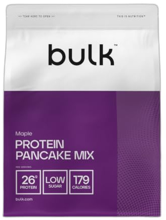 Bulk High Protein Pancake Mix, Maple, 500 g