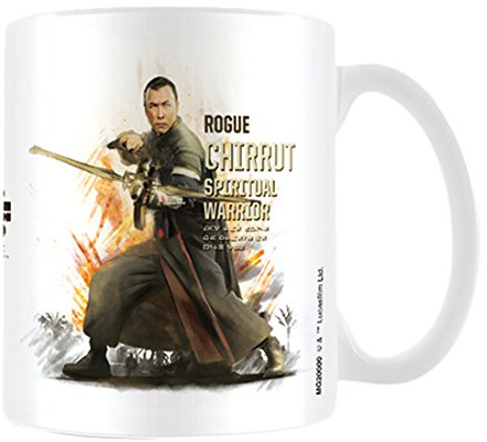 Star Wars Rogue One Chirrut Profile Keramikbecher, Mehrfarbig