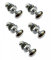 Haven Heritage Door Handles Set Internal Round Mortice Door Knob Handles, Perfectly Crafted for Everyday Use, Internal Door Handle Designed for Internal Doors Usage, Securit 5-10 x Pairs (Pack of 5)