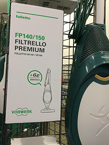FP140 SACCHI ORIGINALI + PROFUMATORI FOLLETTO PER VK140