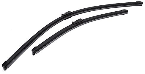 KIMISS Limpiaparabrisas para Focus MK2 2004-2011, 2 piezas delanteras izquierda y derecha, hoja de goma resistente, fácil instalación, repuesto para escobillas