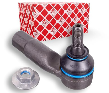 febi bilstein 101409 Spurstangenendstück mit Sicherungsmutter, 1 Stück | Kompatibel mit: VW CC B7, PASSAT ALLTRACK B7, PASSAT B6, PASSAT B6 Variant, PASSAT B7, PASSAT B7 Variant, PASSAT CC B6