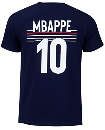 Equipe de France de Football Maillot FFF - Kylian MBAPPE - Collection Officielle Taille Enfant 12 Ans