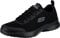Skechers Herren Skech-air Dynamight Winly Sneaker, Black Knit Synthetic Black Trim, 42.5 EU