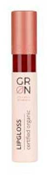 GRN [GRÜN] Biokosmetik Lipgloss red plum - Farbbrillanz für verführerische Lippen - gute Haltbarkeit, kein Kleben - talkfrei - 7 ml
